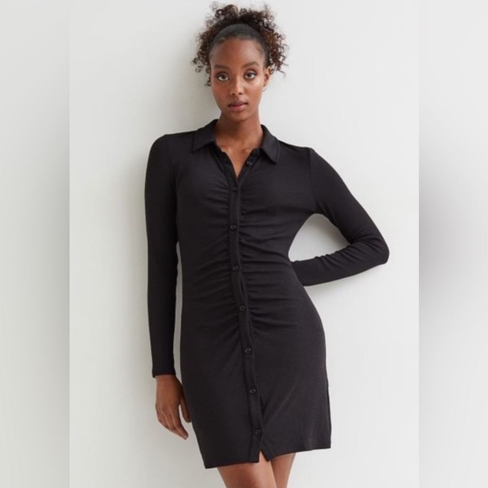 Abercrombie & Fitch Ribbed sweater dress